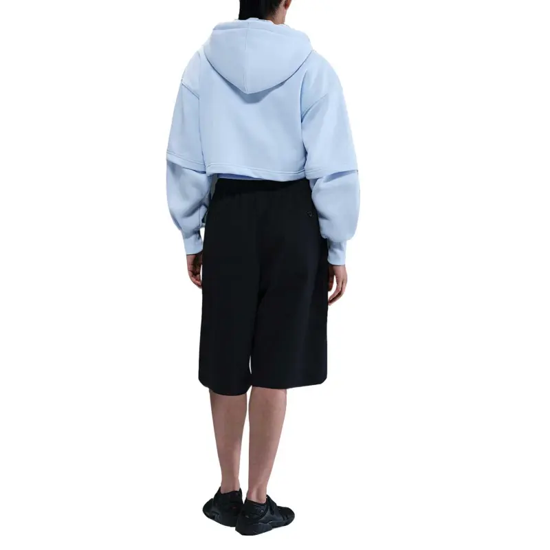 Nike Sportswear Drop Shoulder Sleeve T Shirt Women's Light Blue-2