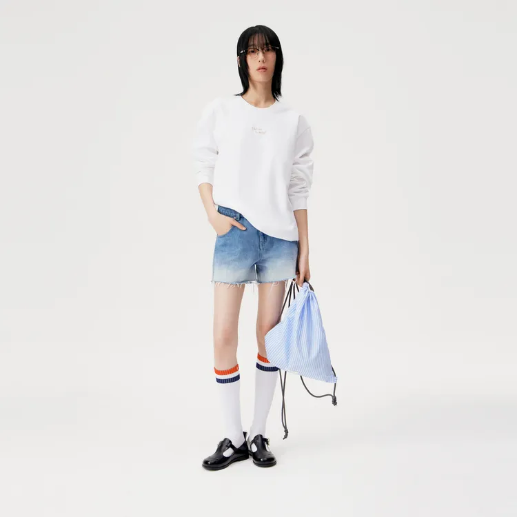 Lost In Echo T Shirt Women's Pearl White-2
