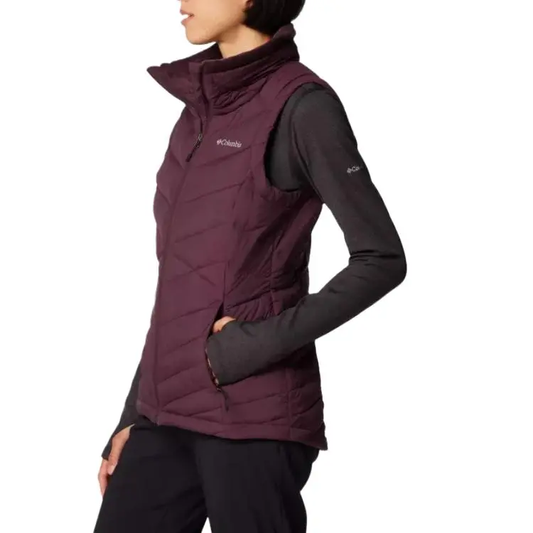Columbia Joy Peak 2Omni-Heat Omni-Shield Thermarator Vest Women's Purple-2
