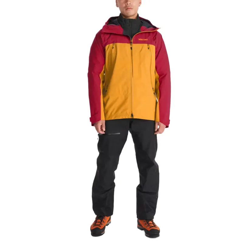 Marmot GORE TEX Jacket Men's Yellow-2