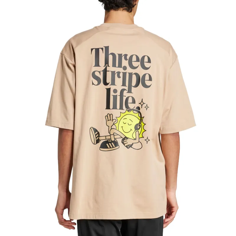 Adidas T Shirt Unisex Warm Sand-2