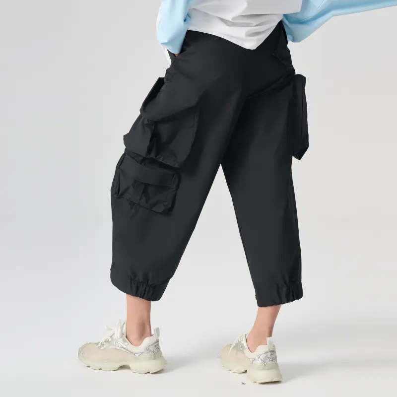 TCH Cargo Pants Unisex Black-6