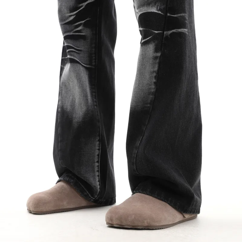 CUWU Jeans Unisex Black Gray Color-7