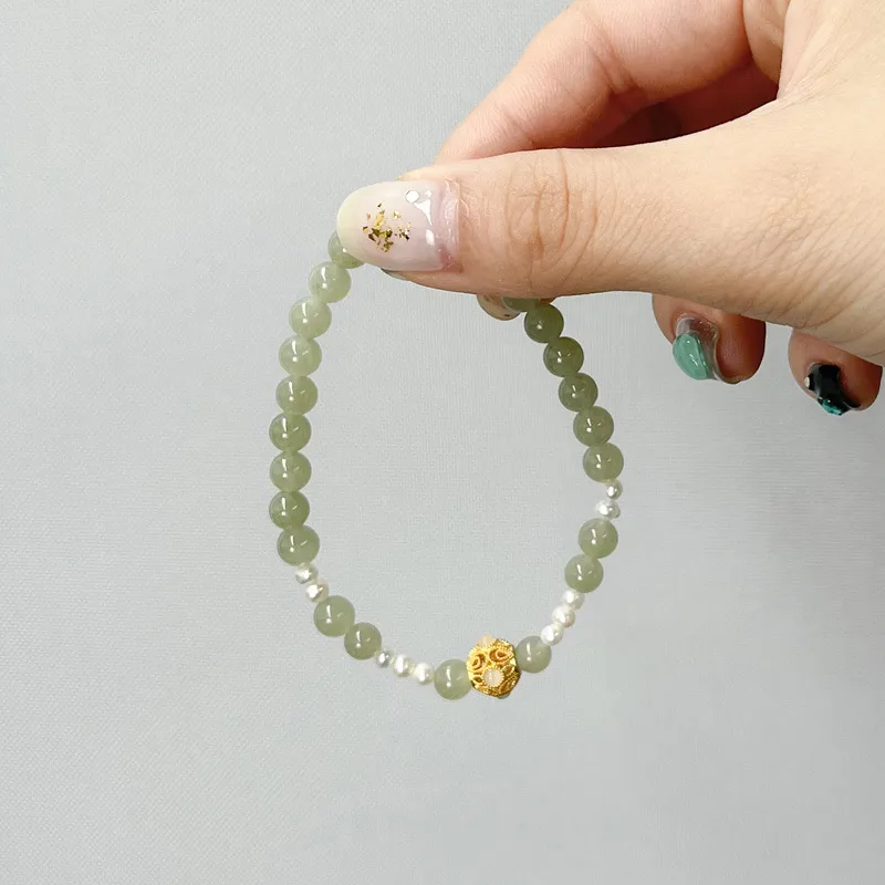 Royal Heaven's Choice Hetian Jade Bracelets Sugar Jade Unisex-2