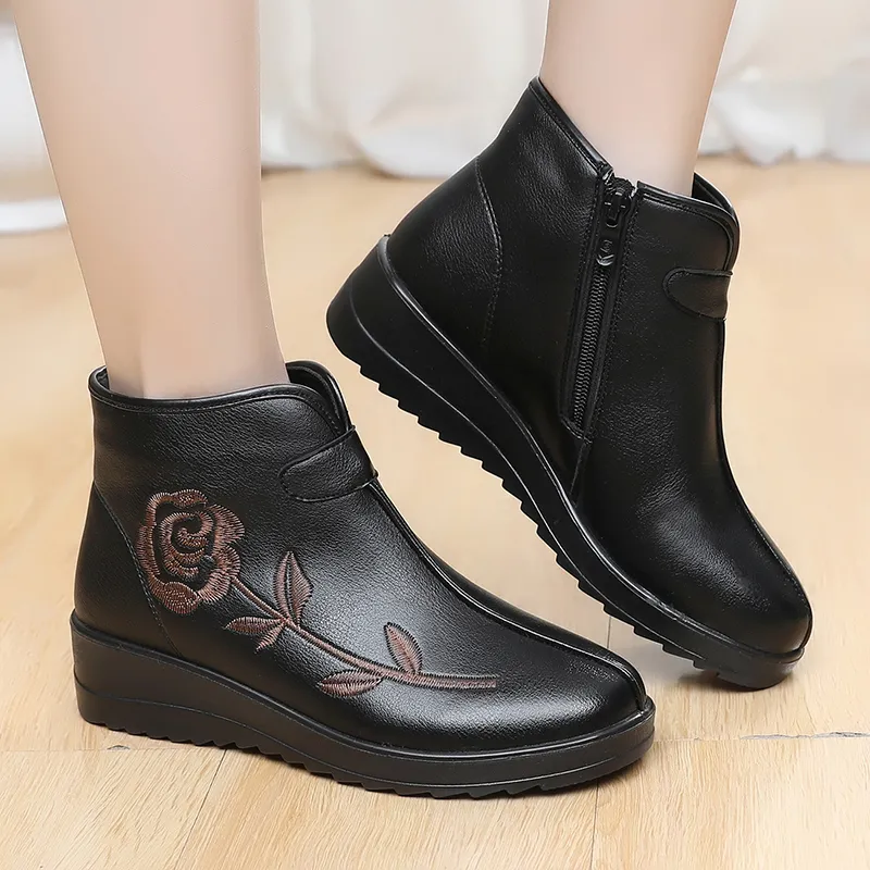 Captain Illy Ankle Boots Unisex Black-4
