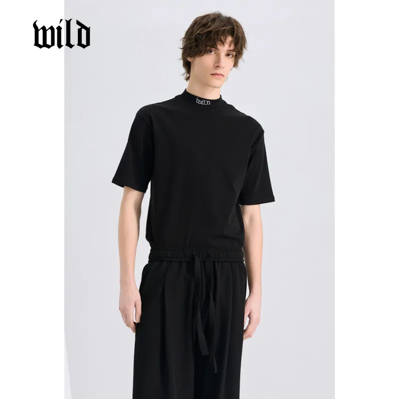 WILD LEADER T Shirts Unisex Black[TW5118190EH]-3