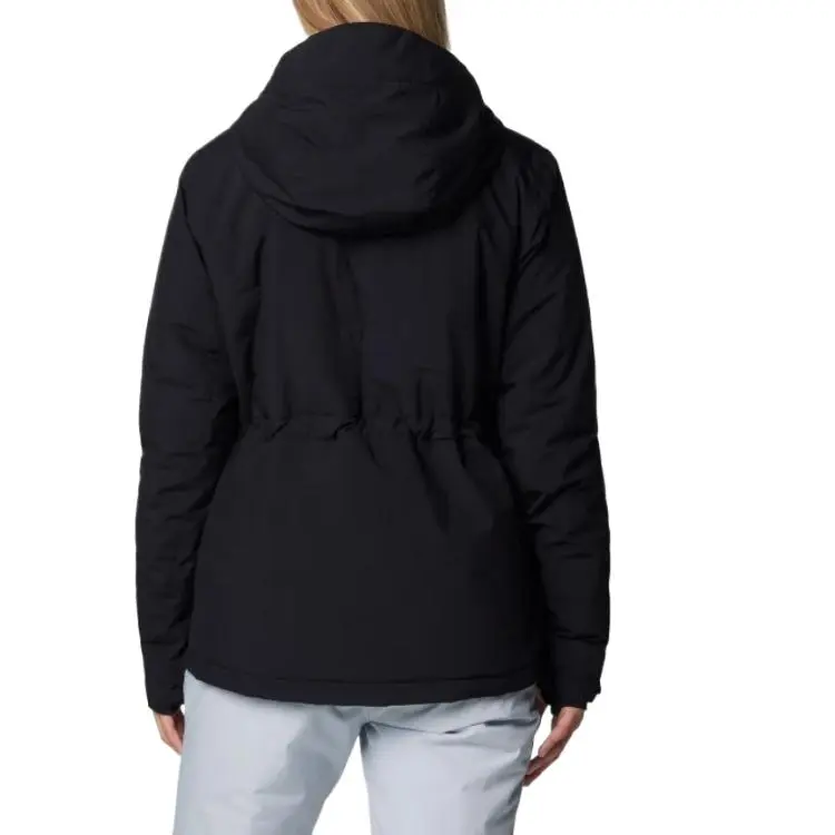 Columbia Omni-Heat Powdered Peak Insulated Jacket Women's Black-1