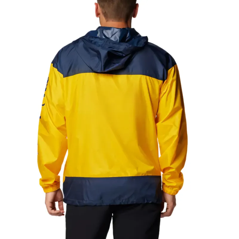 Columbia Flash Challenger Jacket Men's Gold University Marine Blue-1