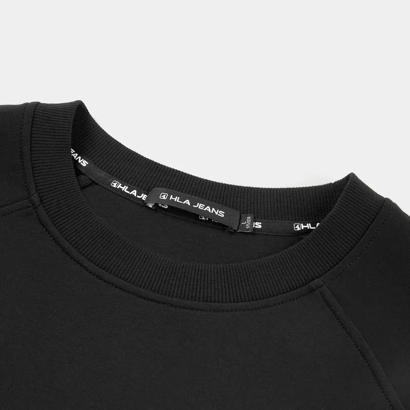 HLA JEANS Sweatshirt Men's Black 1 2-5