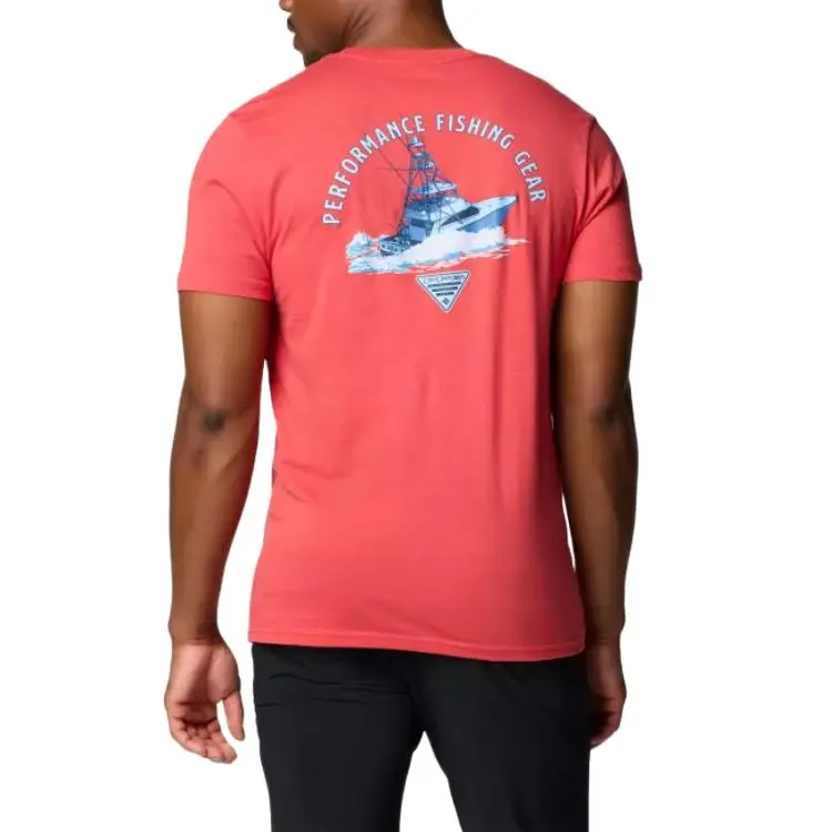 Columbia Men's Jordy Graphic T-Shirt T-Shirt Men's Red-1