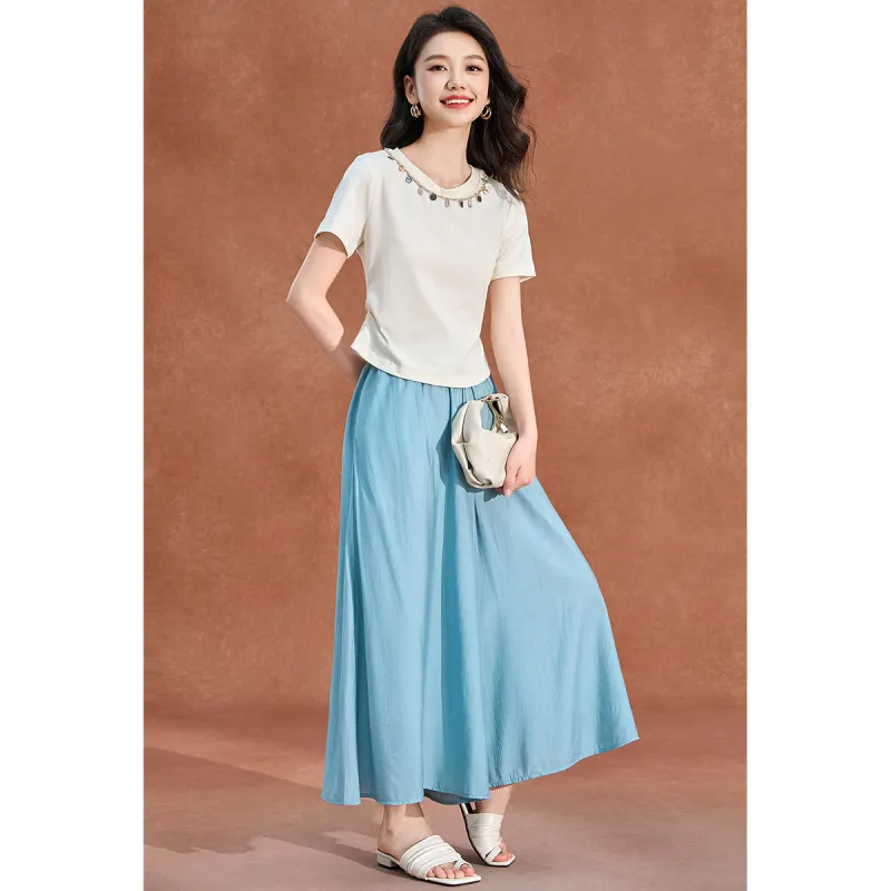 Mylan Casual Suits Women's Blue-3