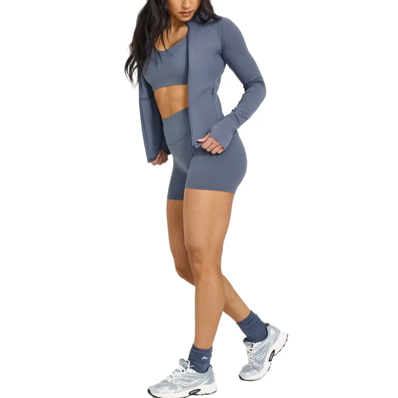 ONER ACTIVE Yoga Jackets Women's Granite Blue-3
