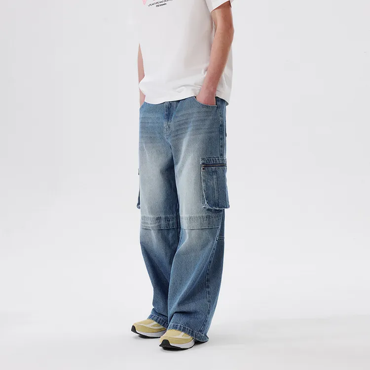 PSO Brand Jeans Unisex Blue-3