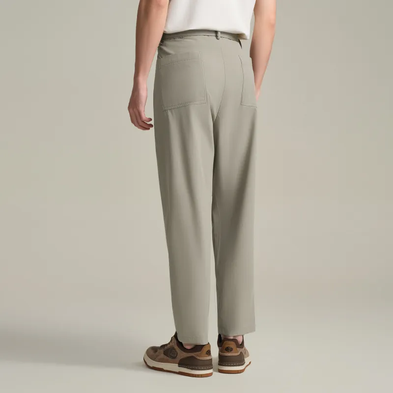 HLA Casual Pants Men Khaki 73-3