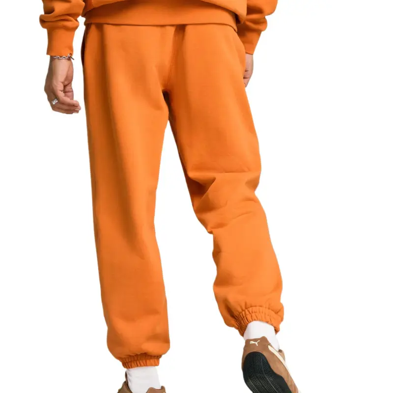 PUMA MMQ Casual Pants Men's Orange-4