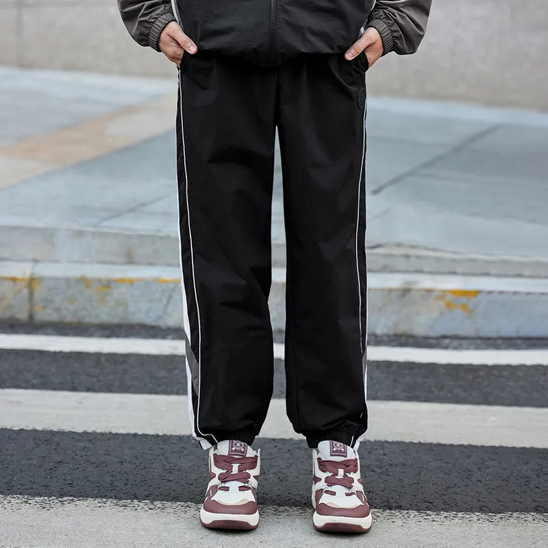XTEP Casual Pants Unisex Jet Black-2