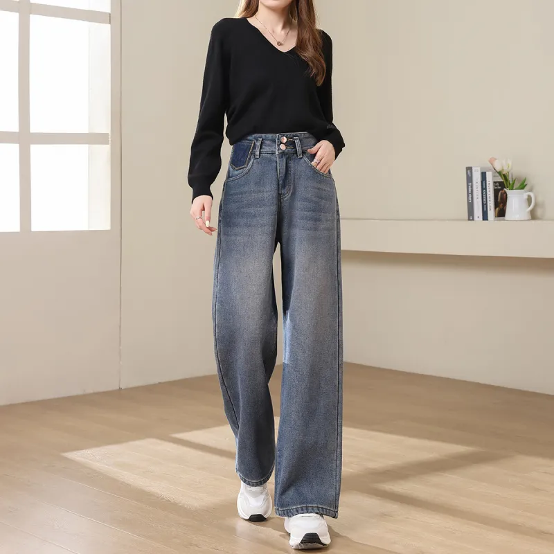 TERRE BLEUE Jeans Women's Blue-3