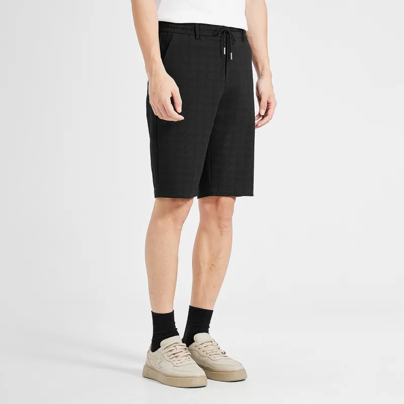 LESS IS MORE Casual Shorts Men's Black 24XST00201-5