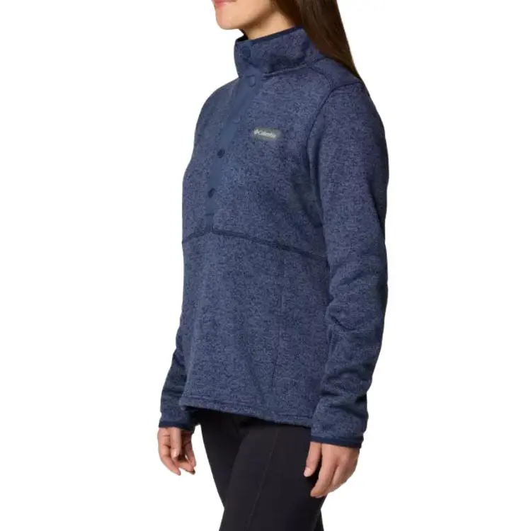 Columbia Sweater Weather Jacket Women's Preppy Marine Blue/Night Gray-2