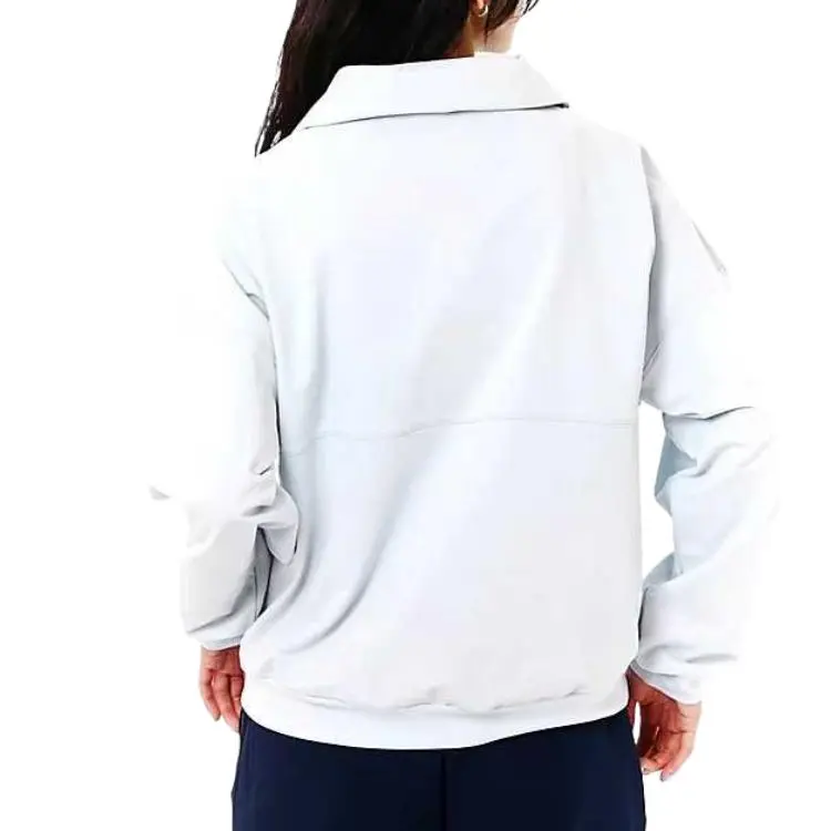 New Balance WOMEN Sweatshirt Women's Ice Blue-1