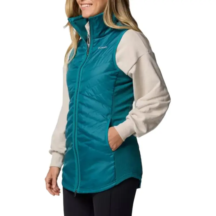 Columbia Mix It Around Vest Women's Turquoise-2