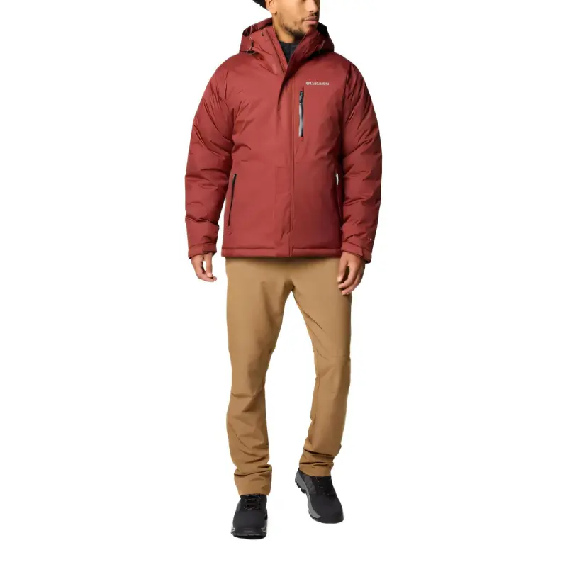 Columbia Oak Harbor Insulated Jacket Men's Dark Red-4