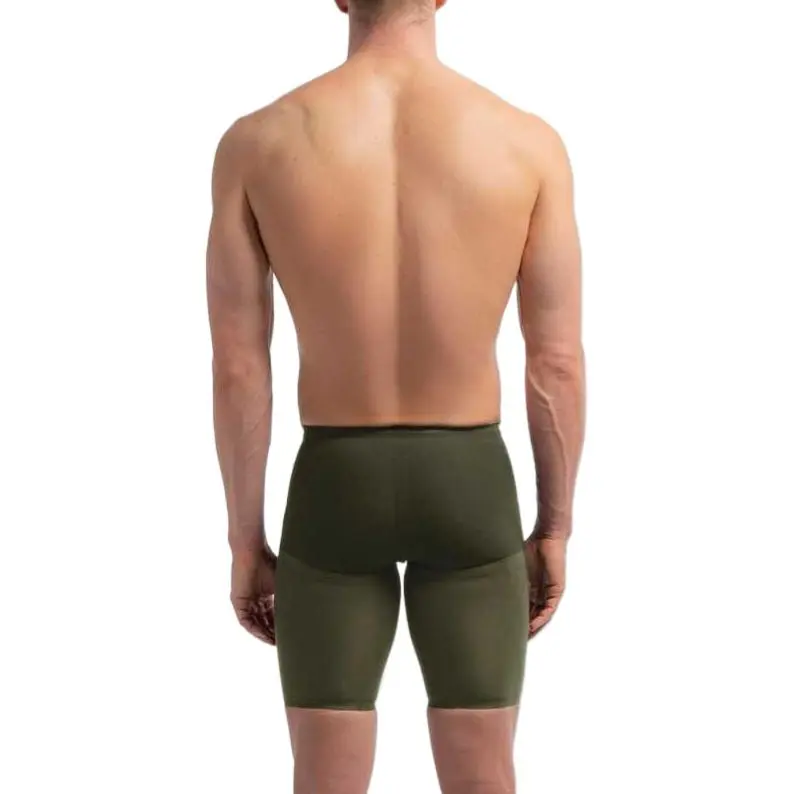 Speedo Swimming Shorts Men's Green Orange Color-3