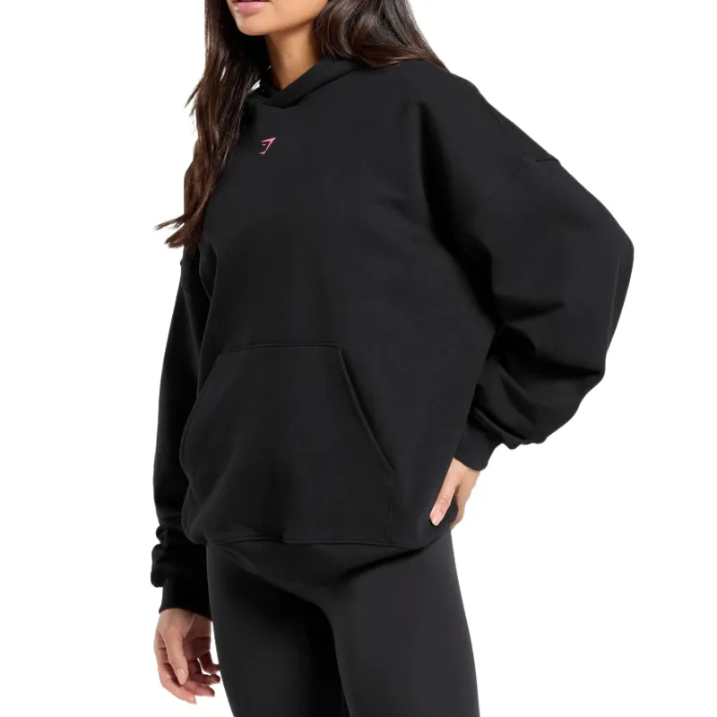GYMSHARK Sweatshirt Women's Black-2