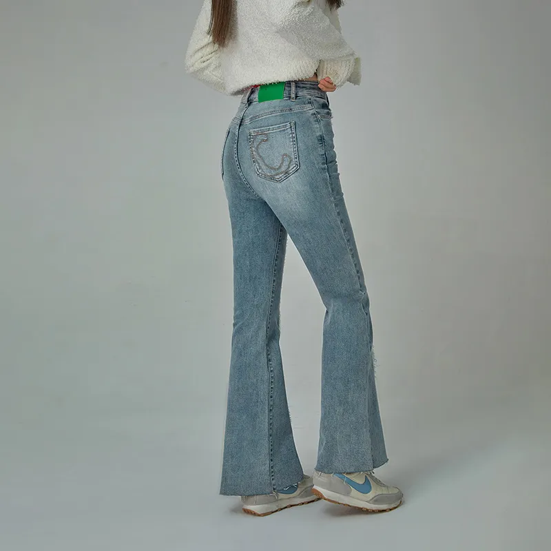 CHUU Jeans Women's Denim Blue-3