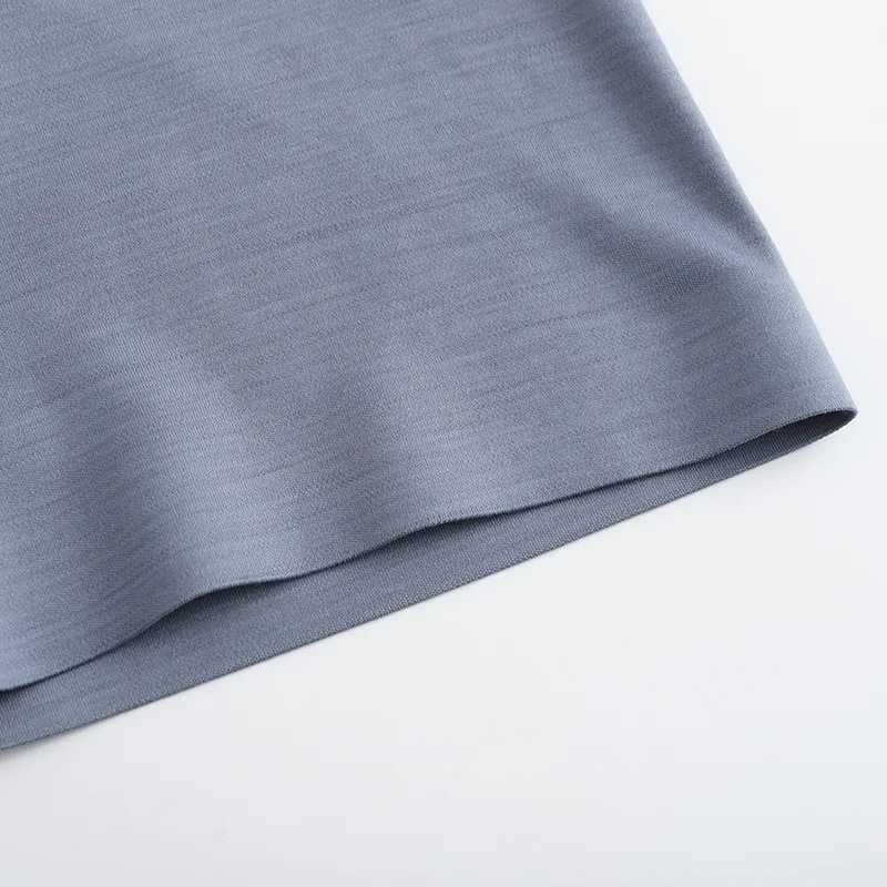 DIDIBOY Polo Shirts Men Gray Blue-5