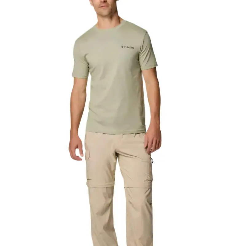 Columbia Men's Schrouder Graphic T-Shirt T-Shirt Men's Light Green-2