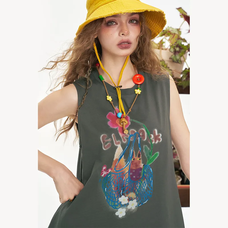 ELF SACK Sleeveless Dress Women's-6