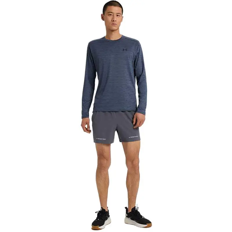 Under Armour Tech SS25 T Shirt Men's Downpour Gray-4