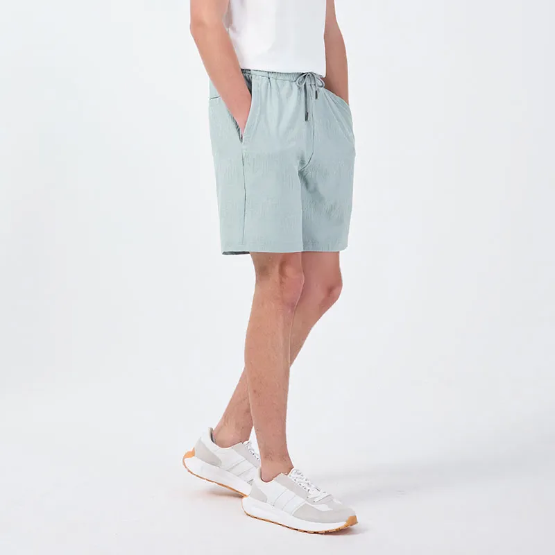 DAVID NAMAN Casual Shorts Men's Green-3
