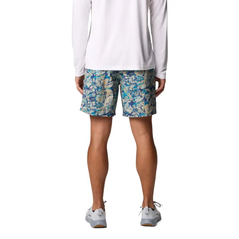 Columbia PFG Super Backcast Casual Shorts Men's Blue-1
