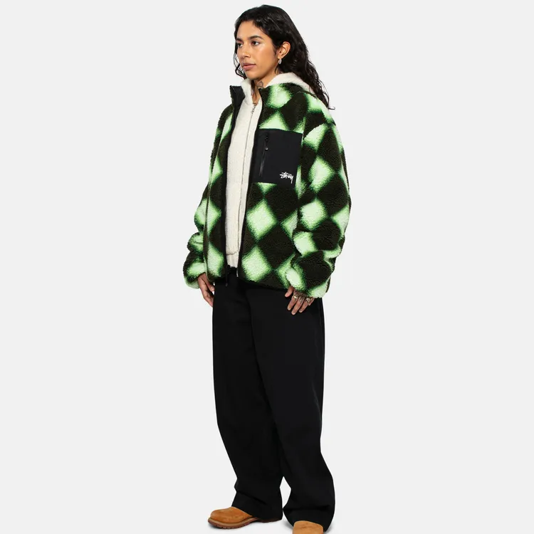 Stussy Sherpa Reversible Jacket-7