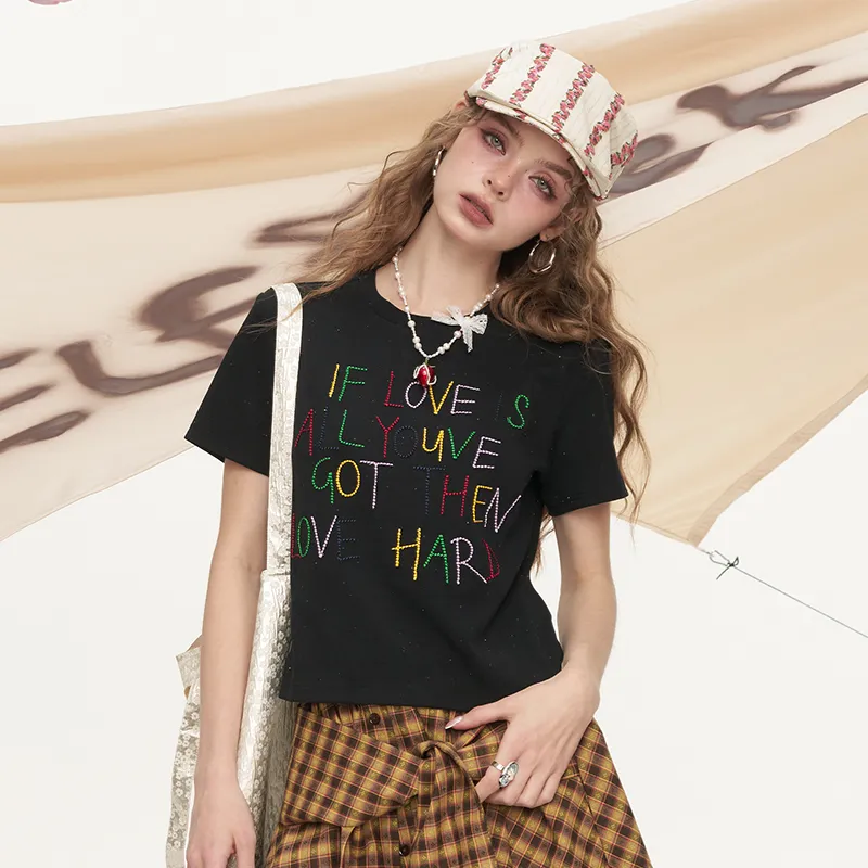 ELF SACK T Shirts Women's Calm Black-3