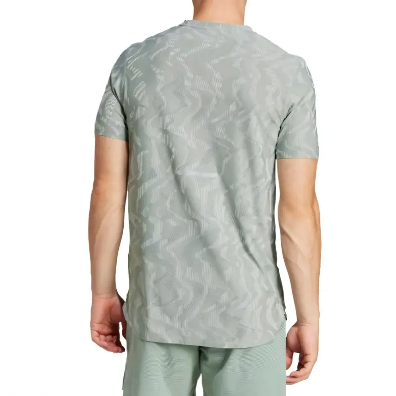 Adidas Free Shipping With AdiClub Ultimate Running Engineered CLIMACOOL+ Tee-2