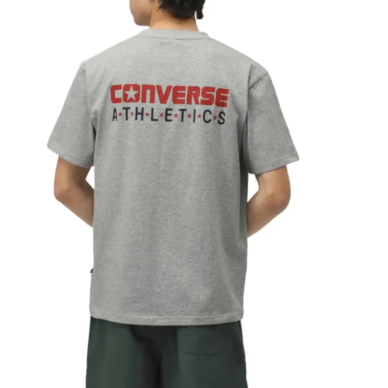 Converse Tee T Shirt Men's Gray-3