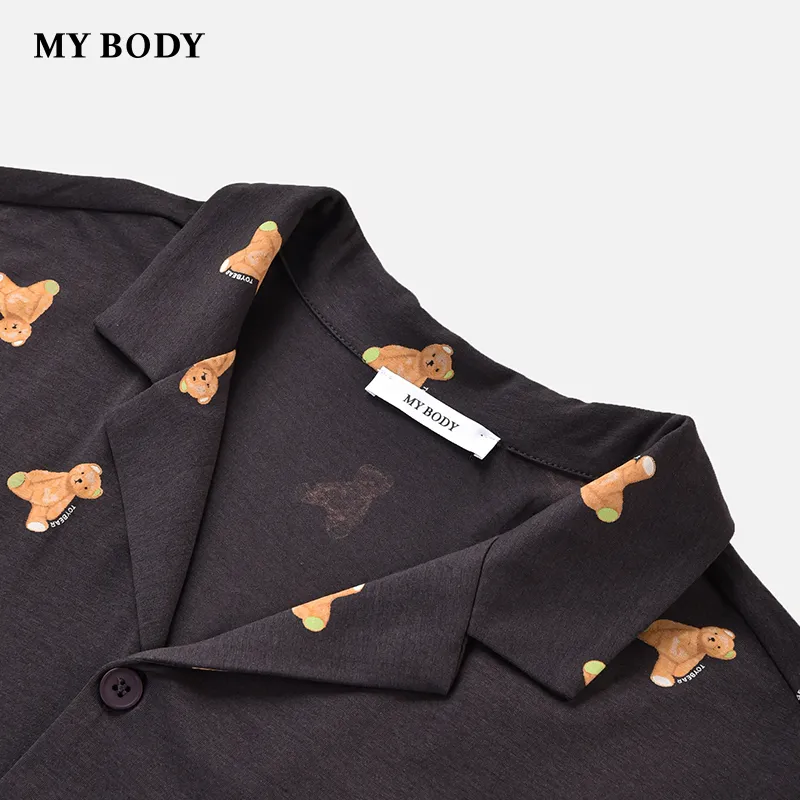 MY BODY Men Pajama Sets-1