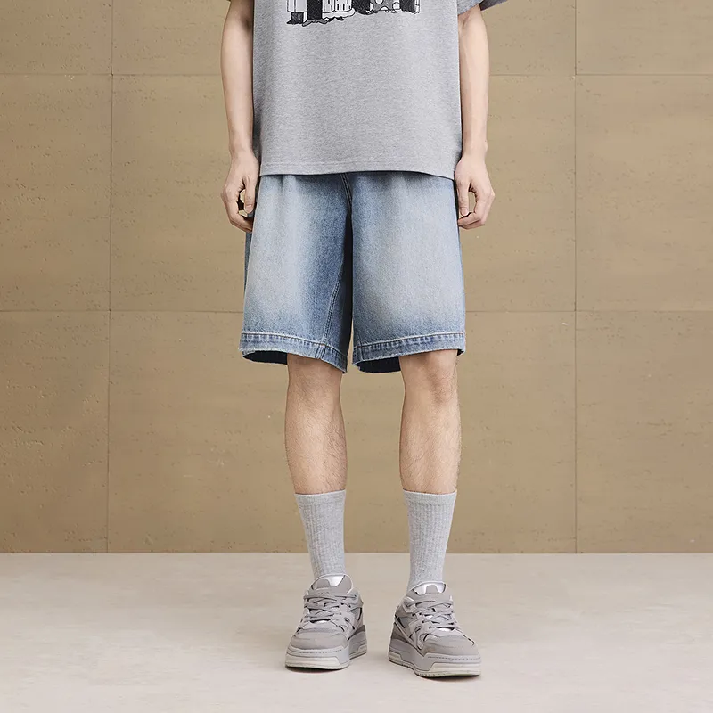 GXG Denim Shorts Men's Two Tone-2