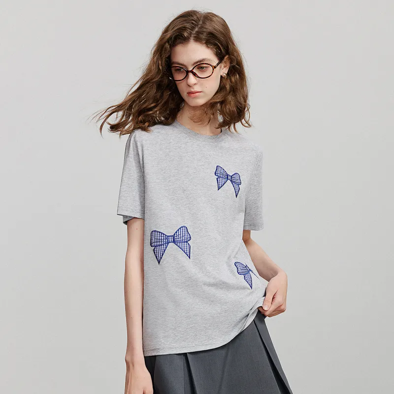 Initial Language T Shirt Women's-8