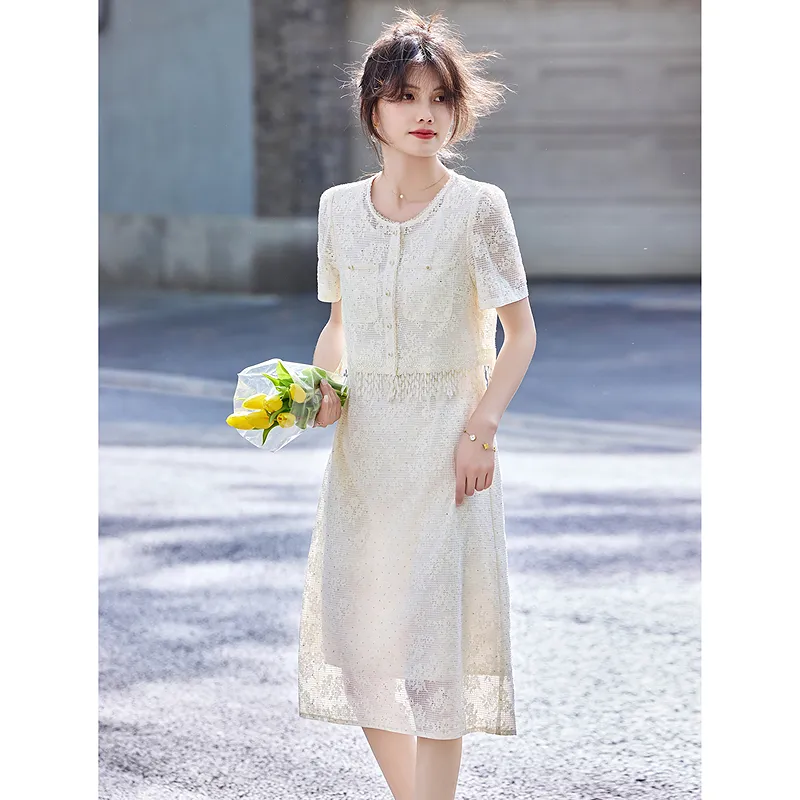A Paradise For Awakening Short Sleeved Dress Women's-5