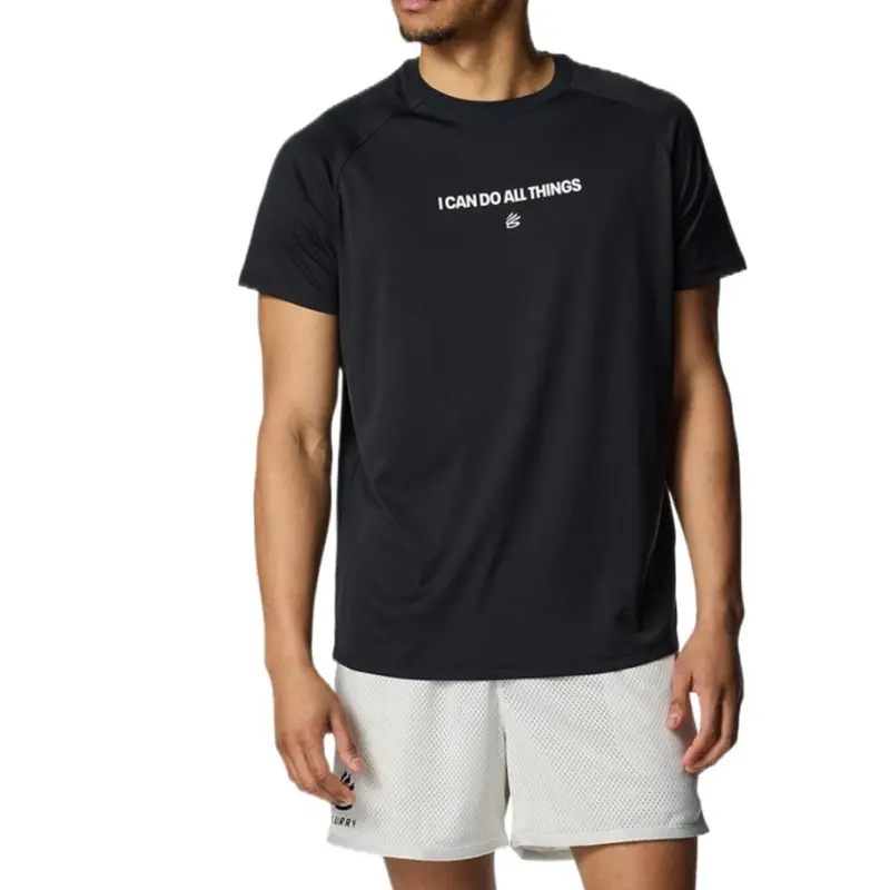 Under Armour Curry Tech T Shirt Men's Black-2