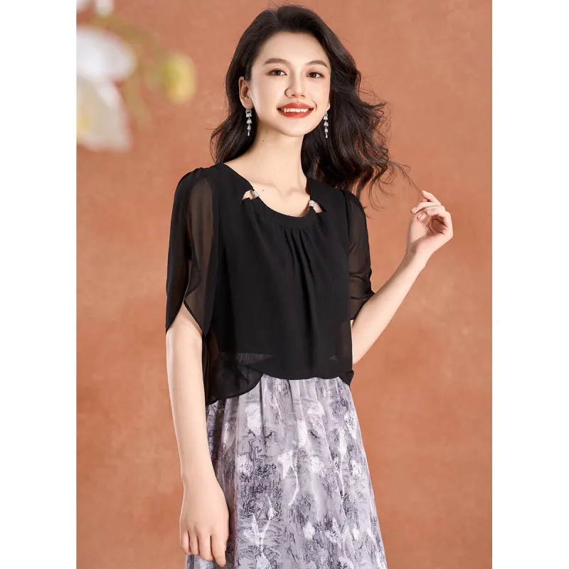Mylan Short Sleeved Dress Women's-6