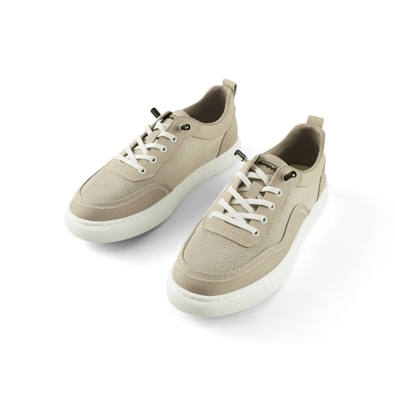 HLA Round Tip Lace Free Foam Pad Sole Shoes Men's-1
