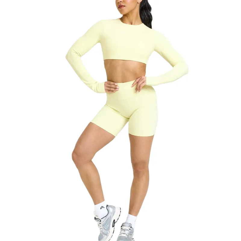 ONER ACTIVE Workout Clothing Women's Yellow-2