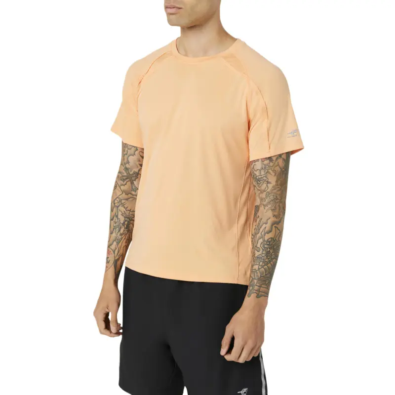FILA Pickleball Short Sleeve Crew Shirt Men's Cantaloupe-1