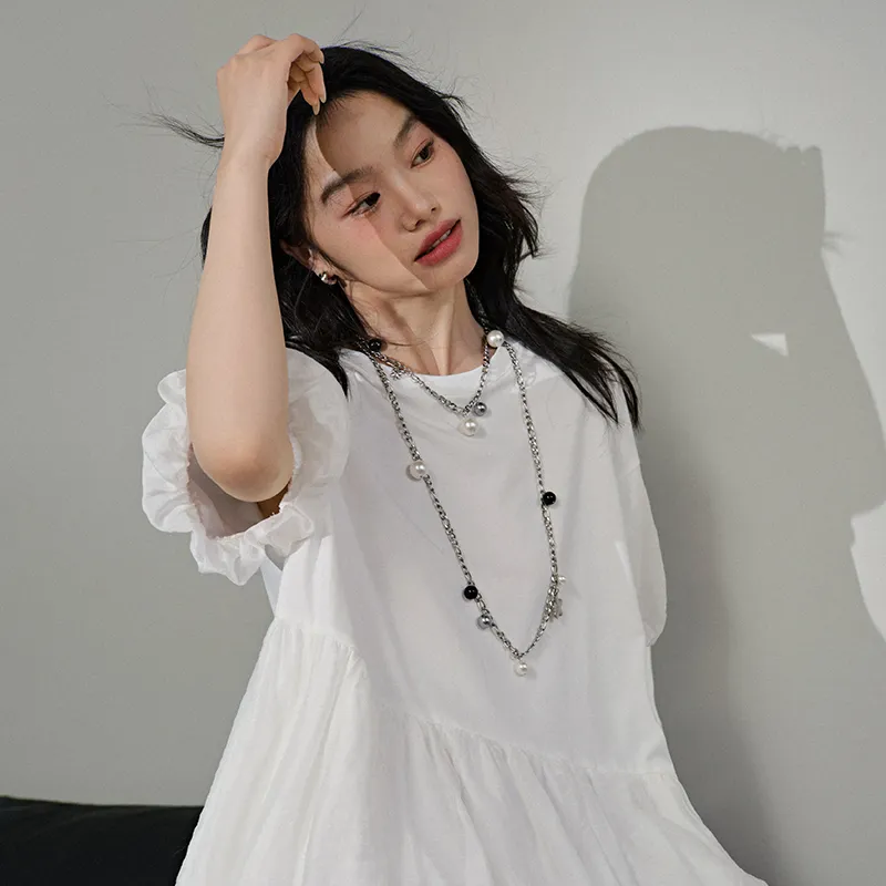 KUOSE Puff Sleeve T Shirt Women's-6
