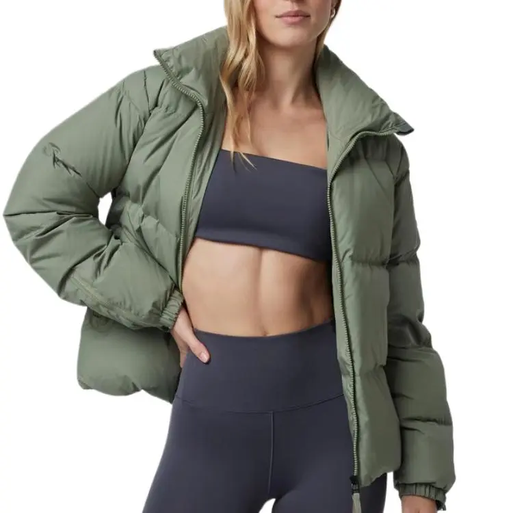 Vuori SS25 Down Jacket Women's Green/Laurel-1